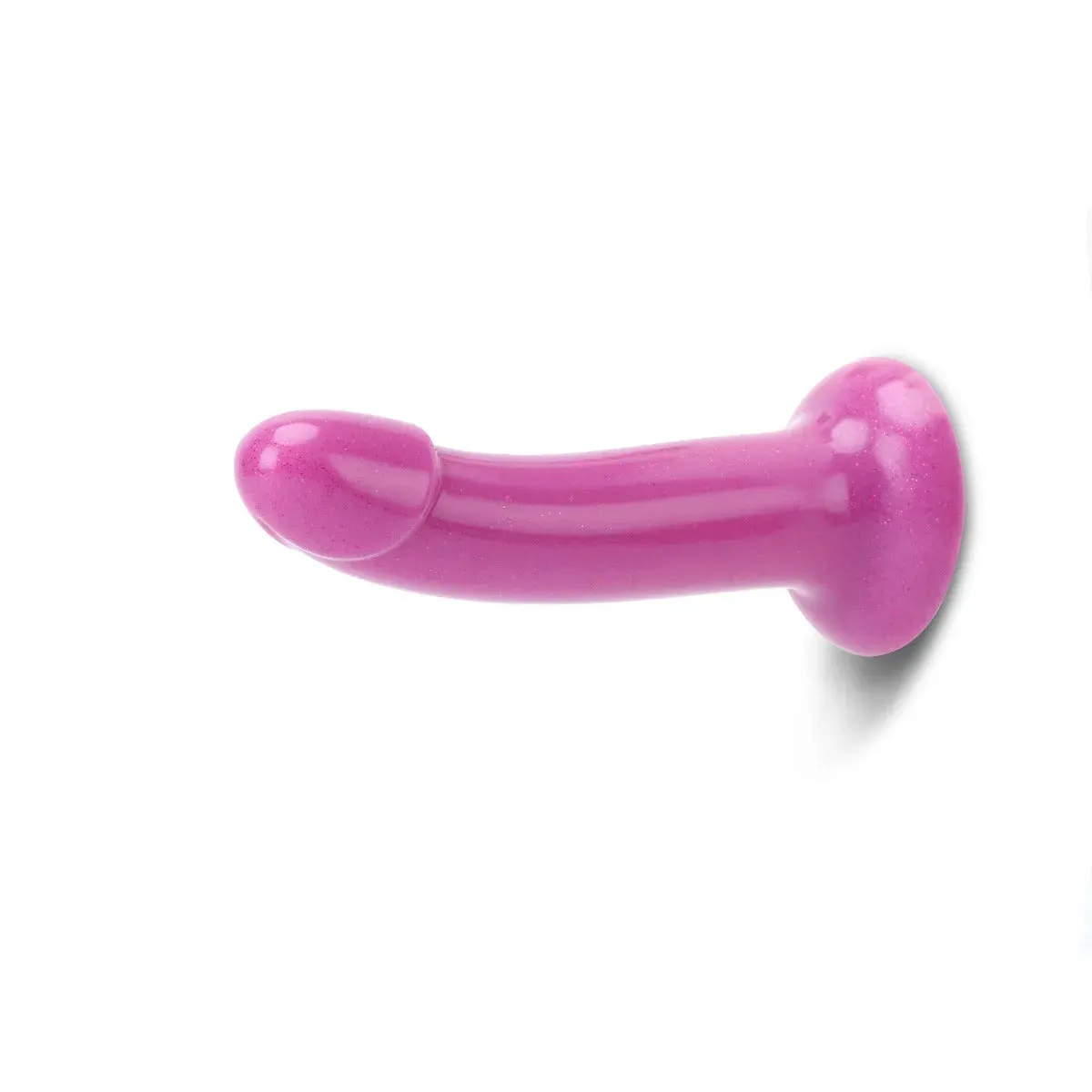 Shimmers Sparkly Dong - 6 Inch Beginners Dildo, strap on compatible