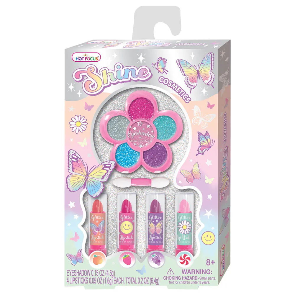 Shine Cosmetics Set - Tie Dye Butterfly