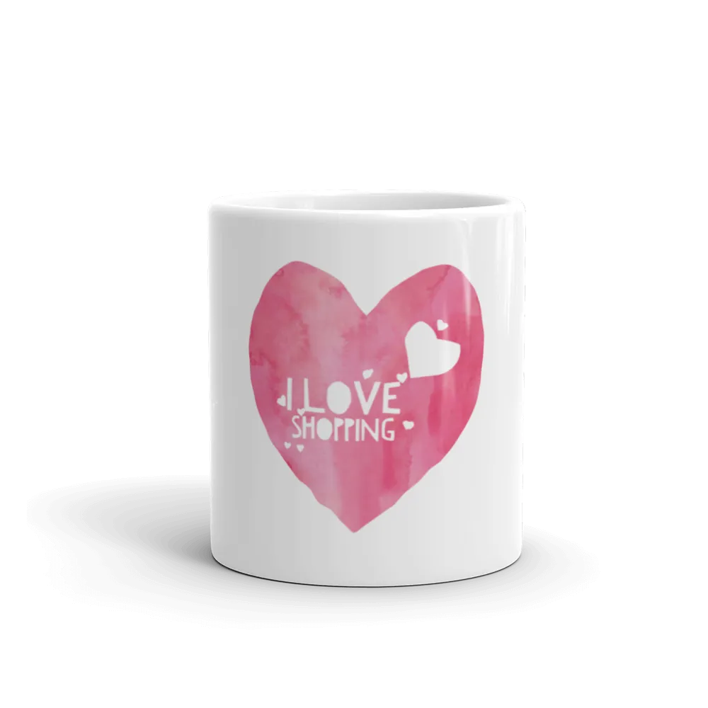 Shop Life™ I Love Shopping Mug