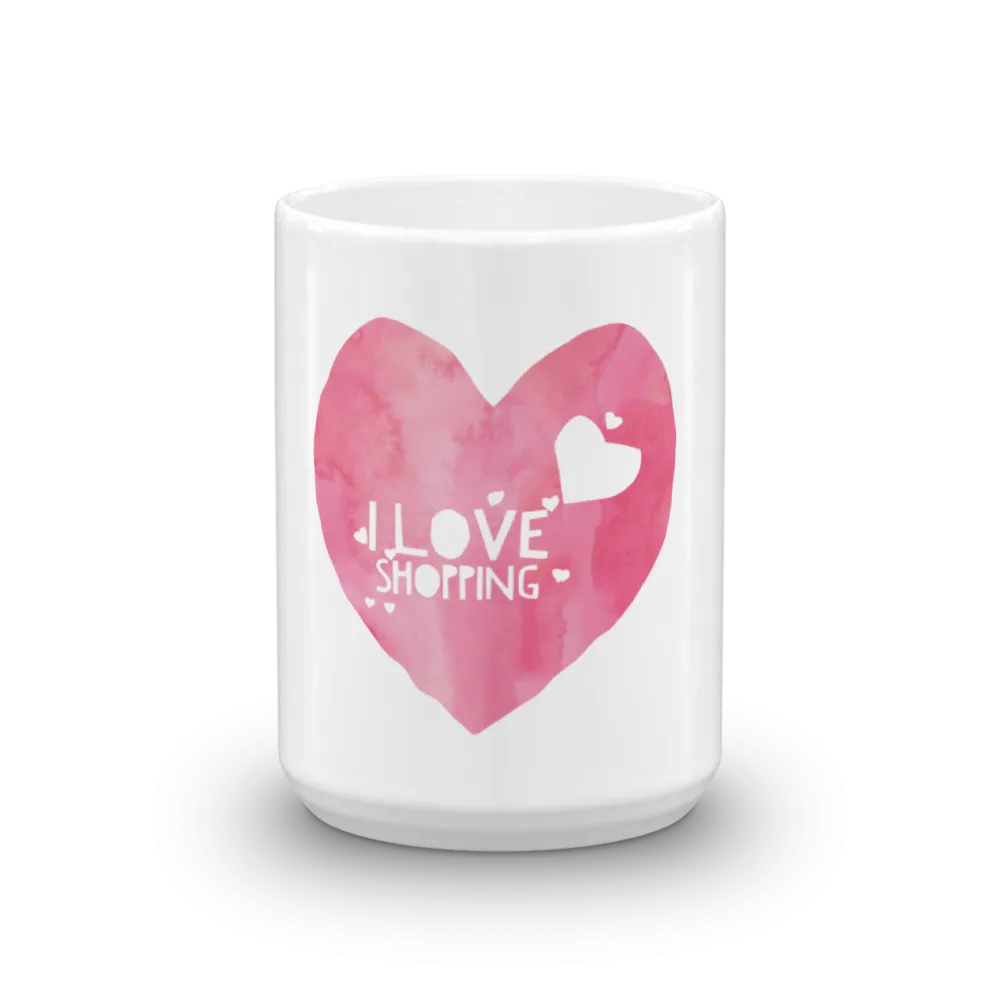 Shop Life™ I Love Shopping Mug