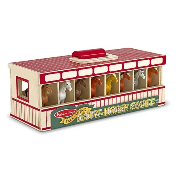 Show-Horse Stable Play Set