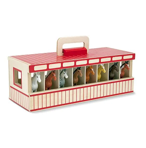 Show-Horse Stable Play Set