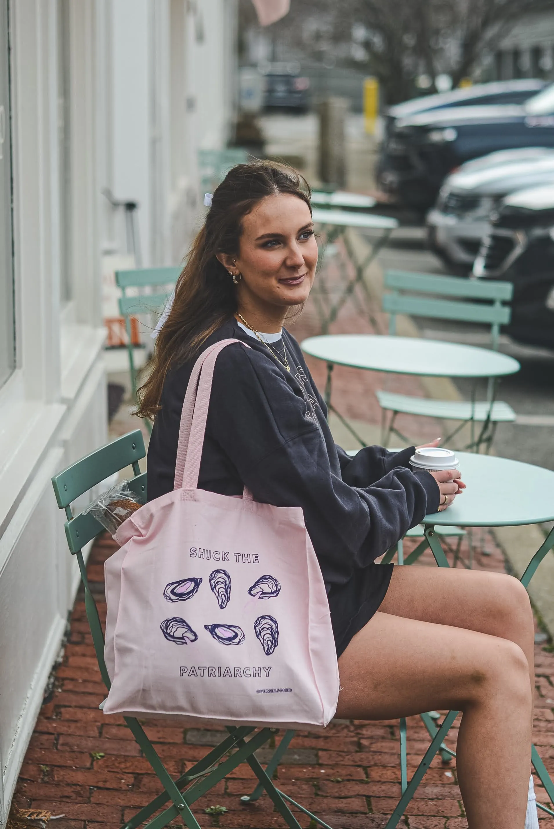 Shuck the Patriarchy Tote Bag