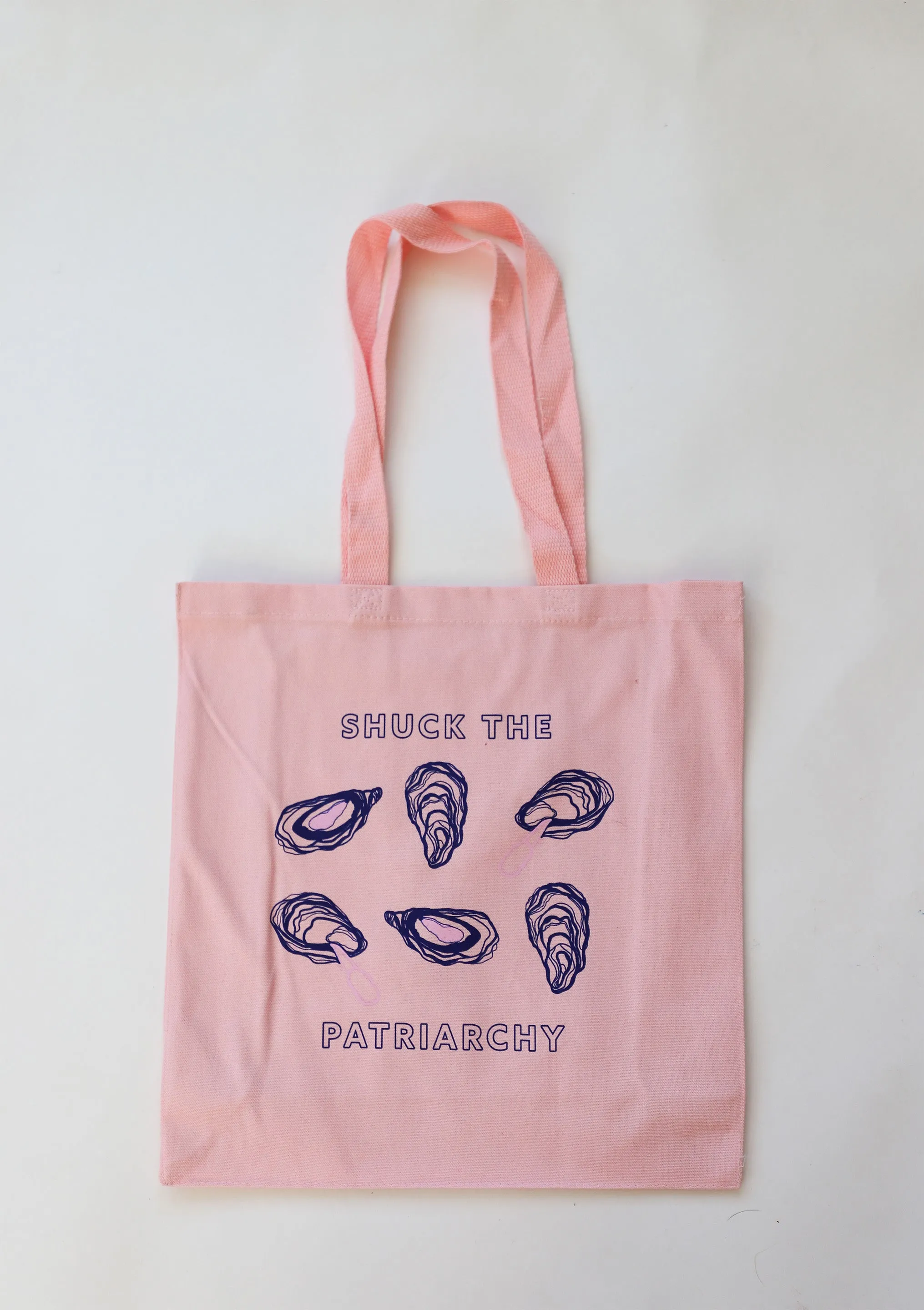 Shuck the Patriarchy Tote Bag