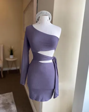 Side Tye Fitted Dress