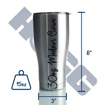 {Single Color Glitter} Tumbler