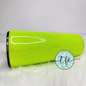 {Single Color Glitter} Tumbler