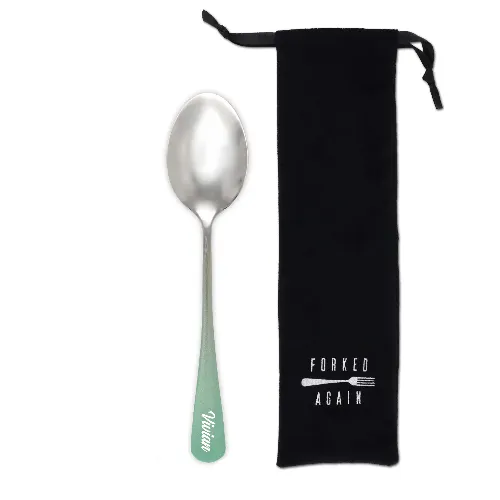 Single Spoon (Glossy Mint Green mbré)