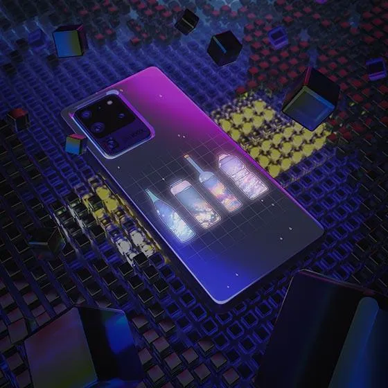 Sky Drinks LED Case for Samsung