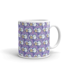 SLEEPING UNICORN PATTERN Mug