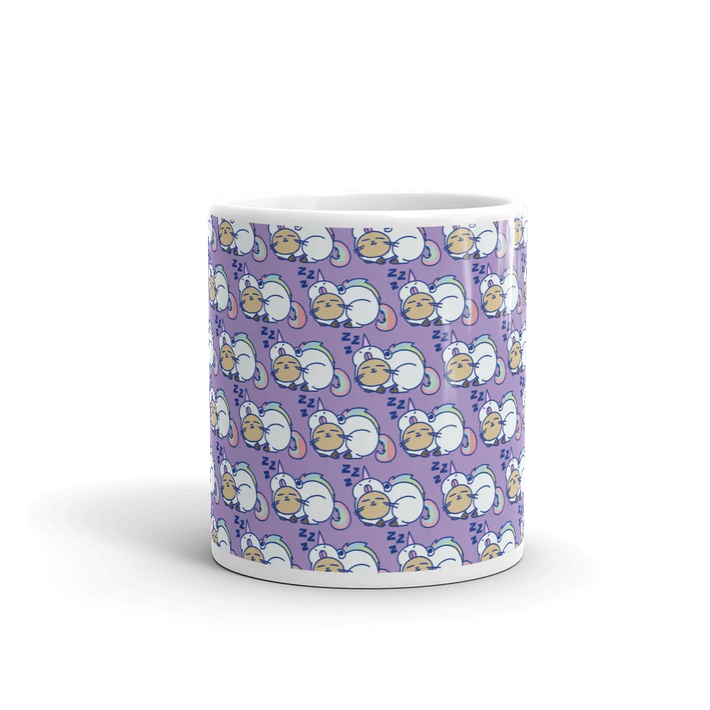 SLEEPING UNICORN PATTERN Mug