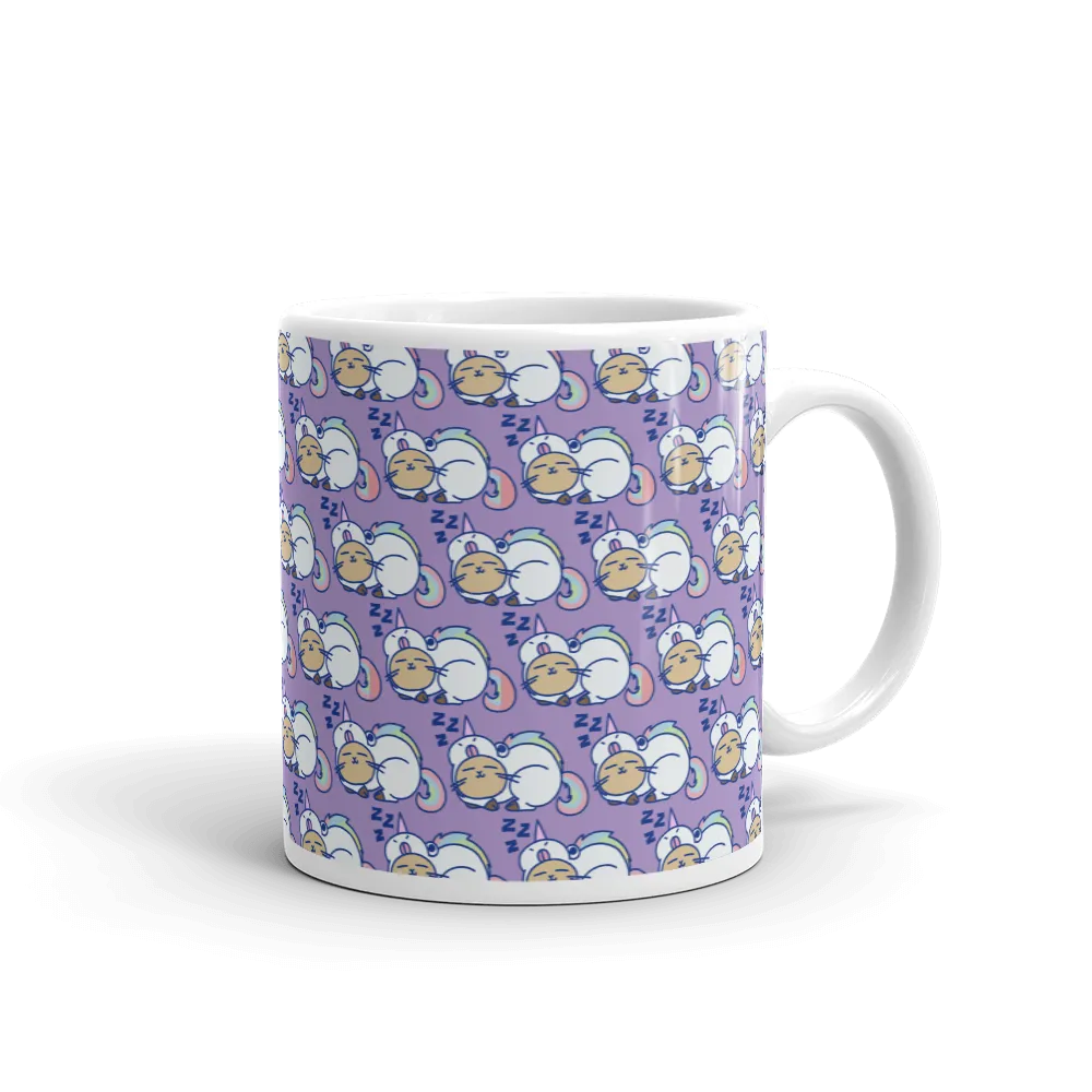 SLEEPING UNICORN PATTERN Mug