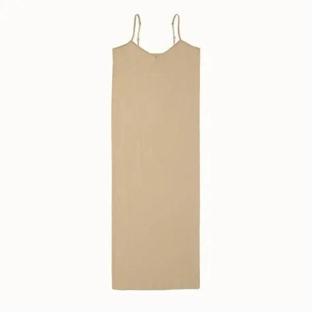 Slim Midi Dress - Sexy Stretch Tights for Summer  Autumn