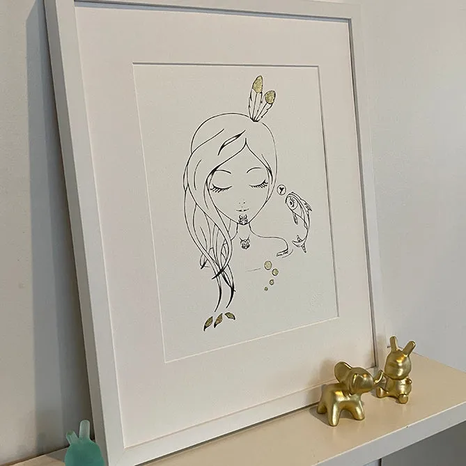 Snowflake - mini // Gold