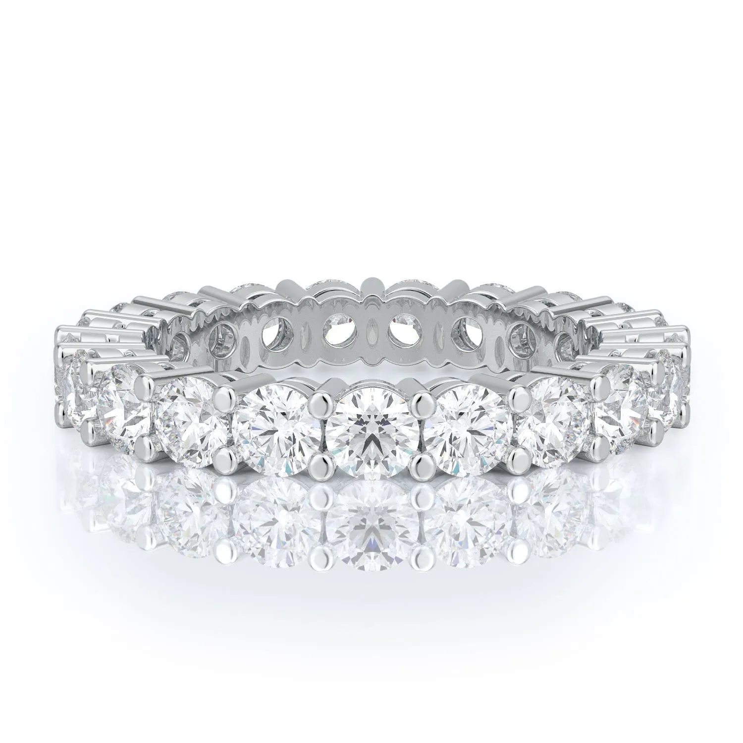 Soare Eternity Natural Round cut Diamond Wedding Band