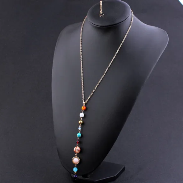 Solar System Necklace