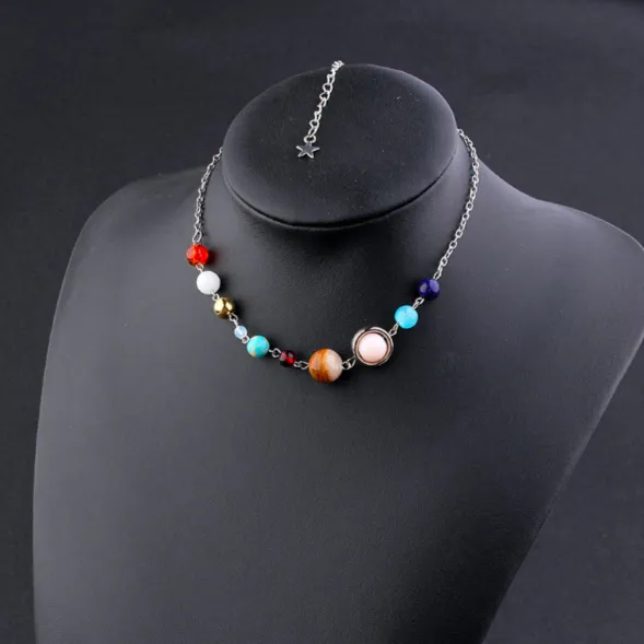 Solar System Necklace