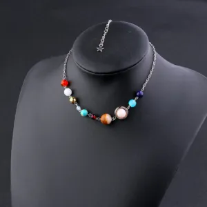 Solar System Necklace