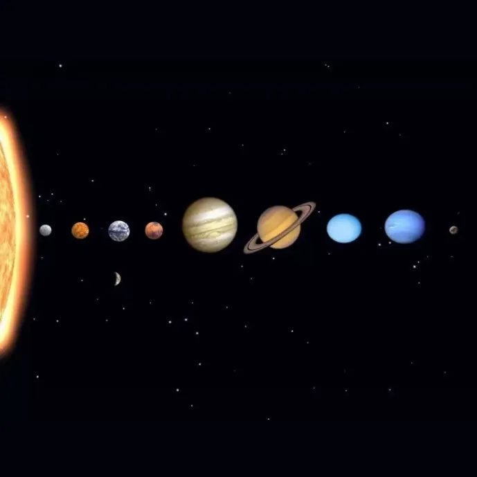 Solar System Necklace