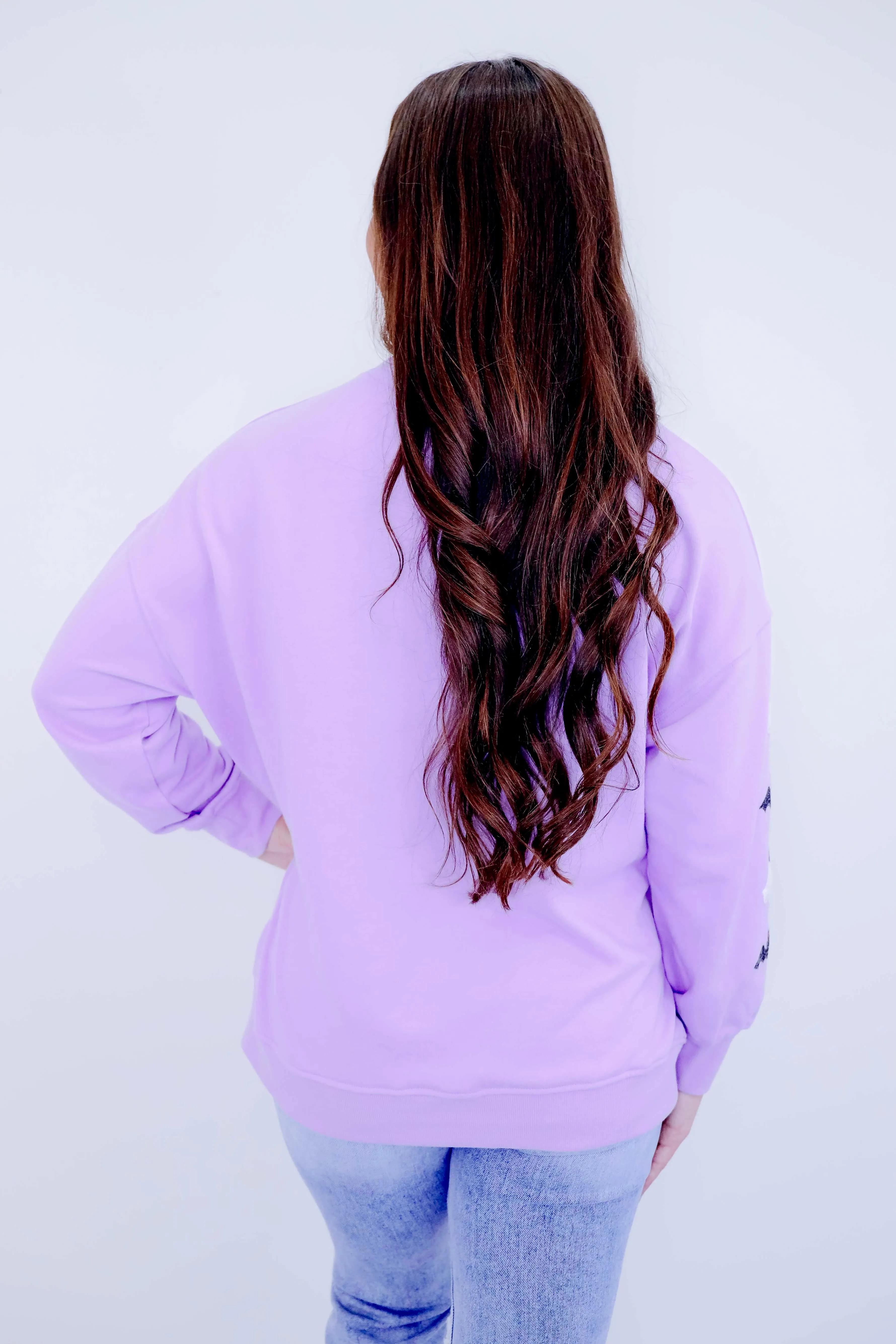 Sparkly & Spooky Sequin Embellished Sweatshirt