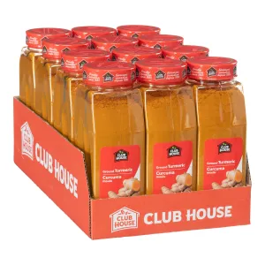 Spice Turmeric Ground - 12 x 454 g (Case = 1 x 454 g) - Clubhouse - Restaurant and Foodservice Ingredients - Canadian Distribution