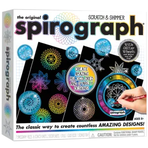 Spirograph Scratch & Shimmer