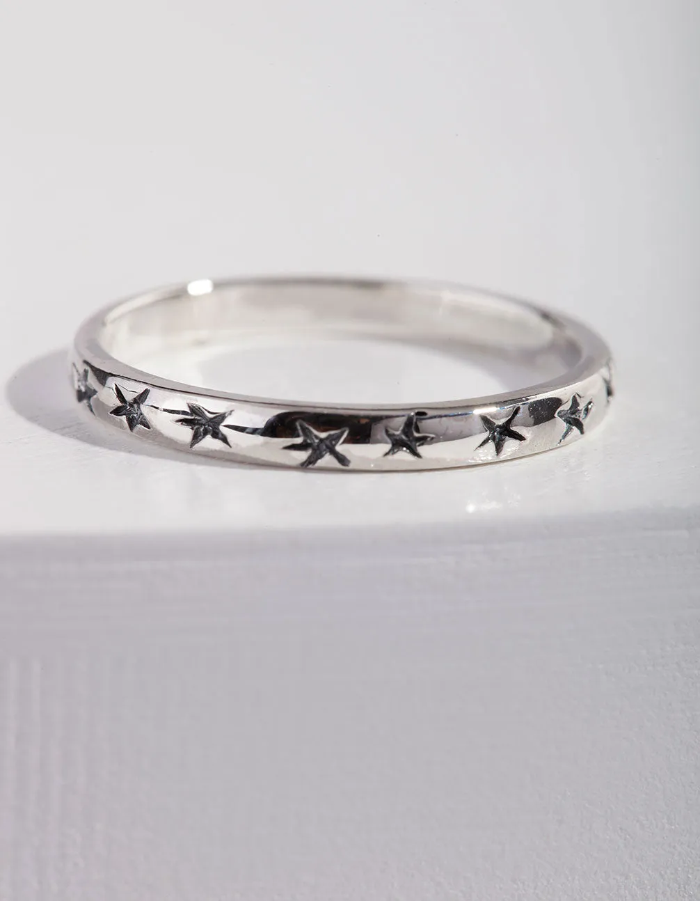Sterling Silver Rockstar Ring