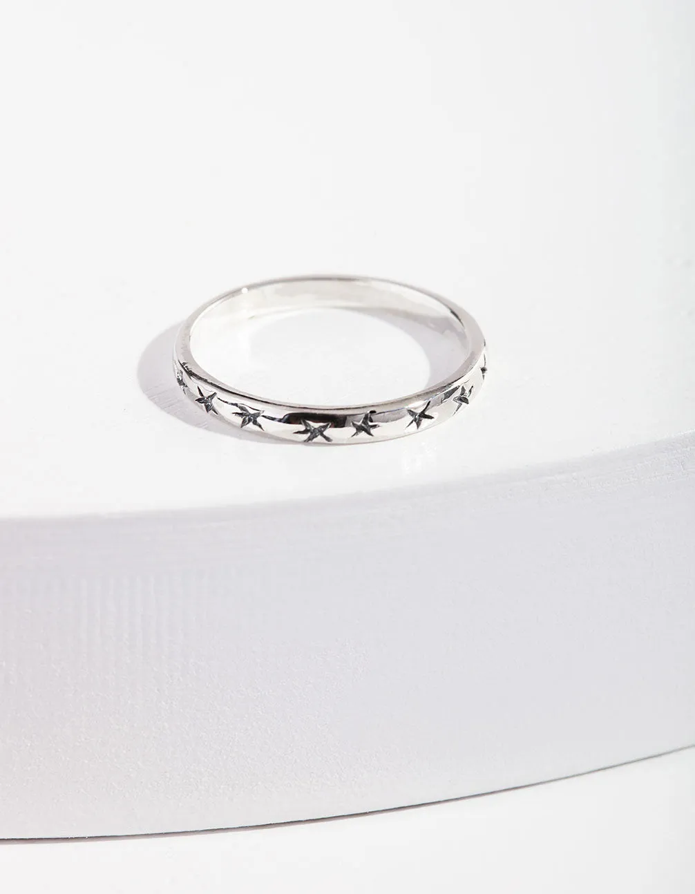 Sterling Silver Rockstar Ring