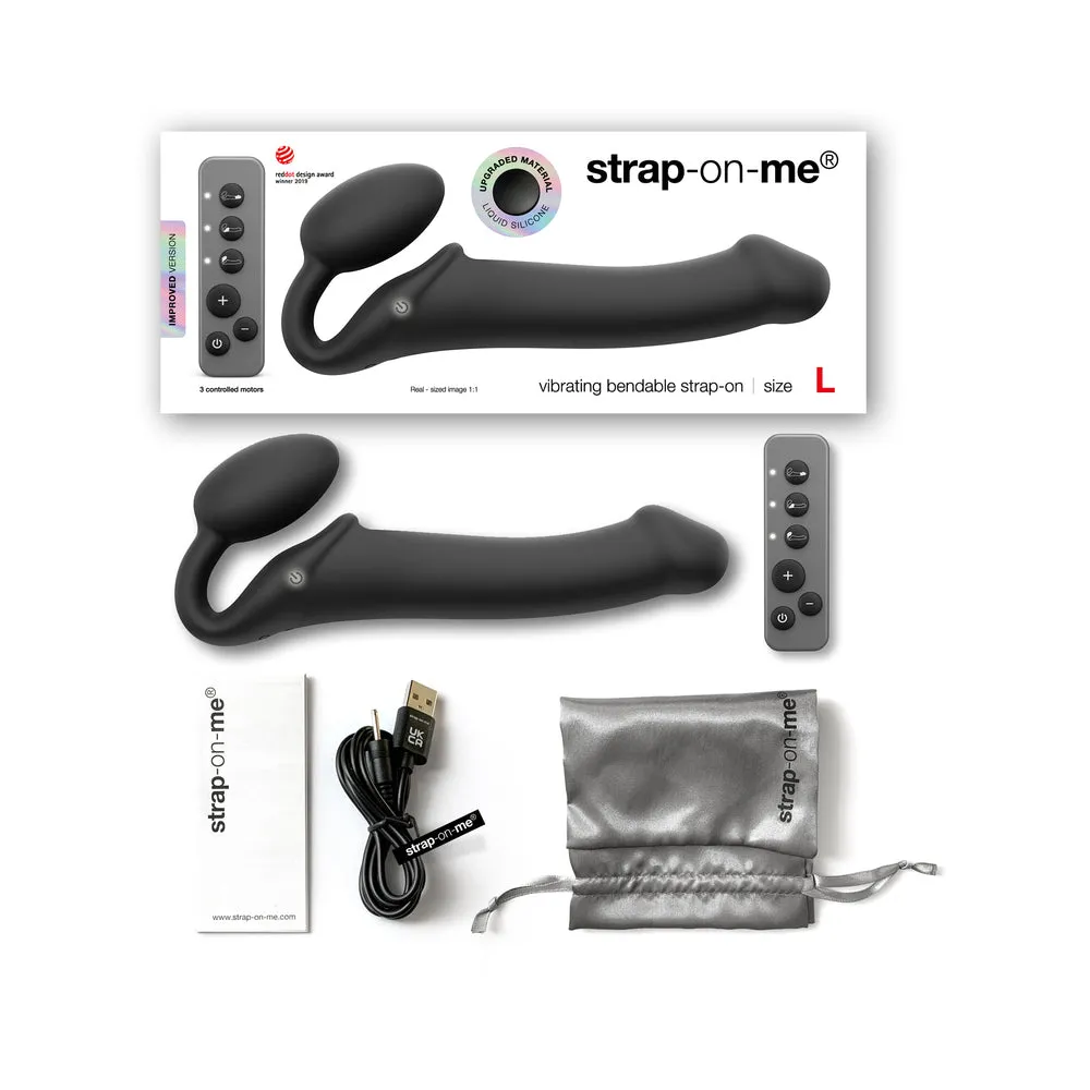 Strap-On-Me Vibrating Bendable Strapless Strap-On