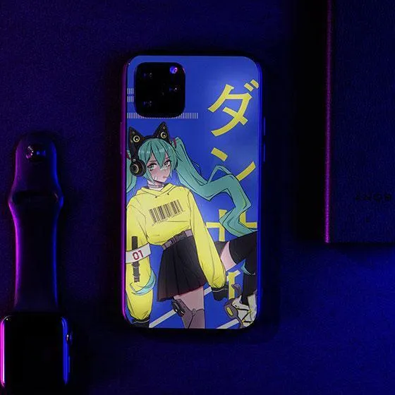 Streetwear Girl LED Case for iPhone