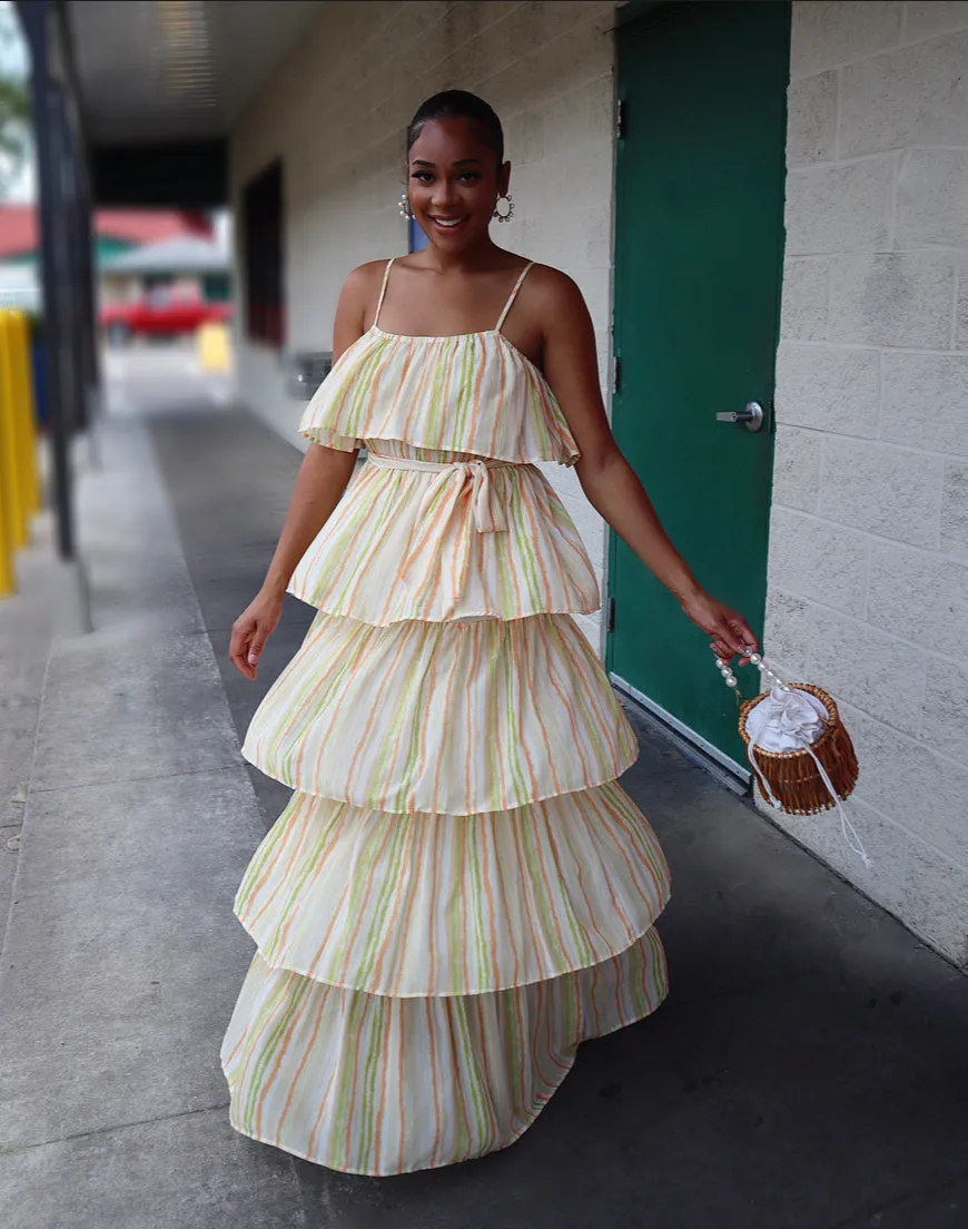 Sunshine Tiered Maxi