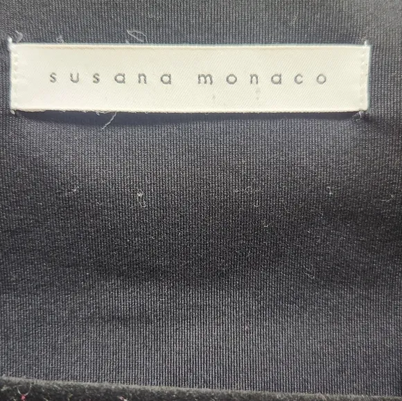 Susana Monaco stretchy open front blazer