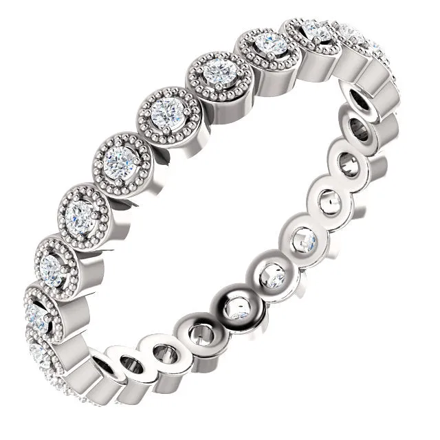 Susie Diamond Wedding Band