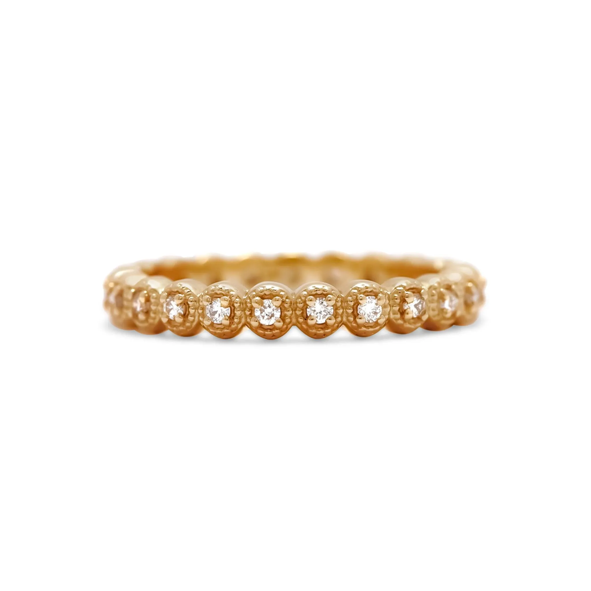 Susie Diamond Wedding Band