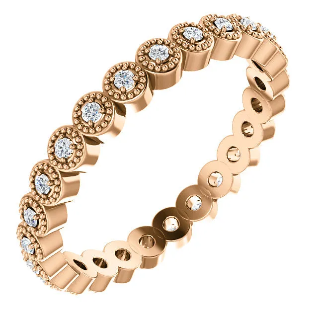 Susie Diamond Wedding Band