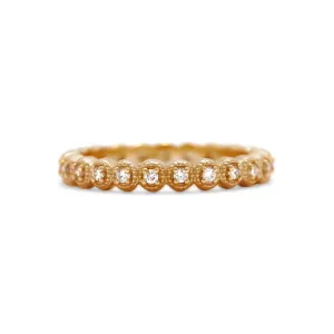 Susie Diamond Wedding Band
