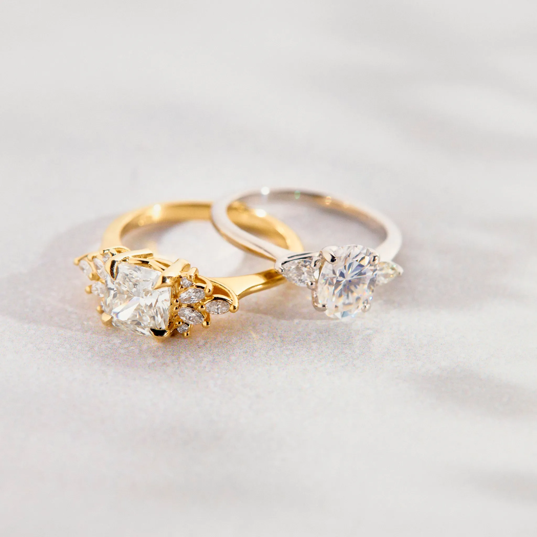 Taylor Cushion Cut Diamond Engagement Ring