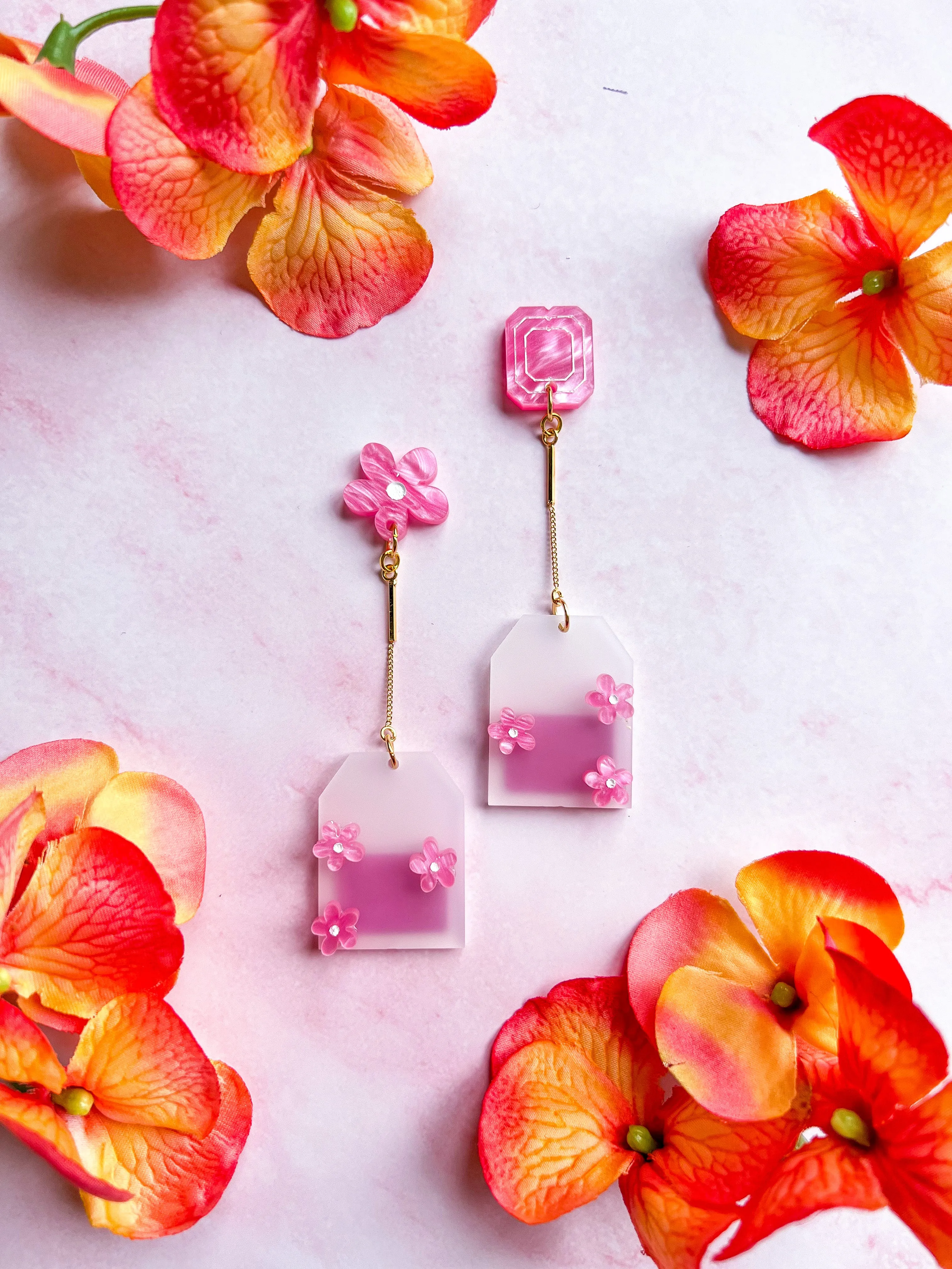Tea Bag Earrings