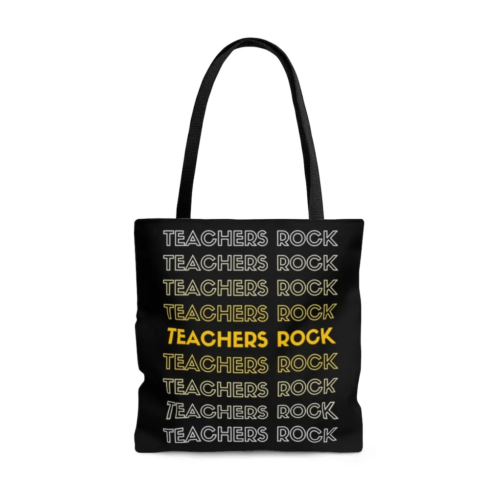 Teachers Rock Tote Bag
