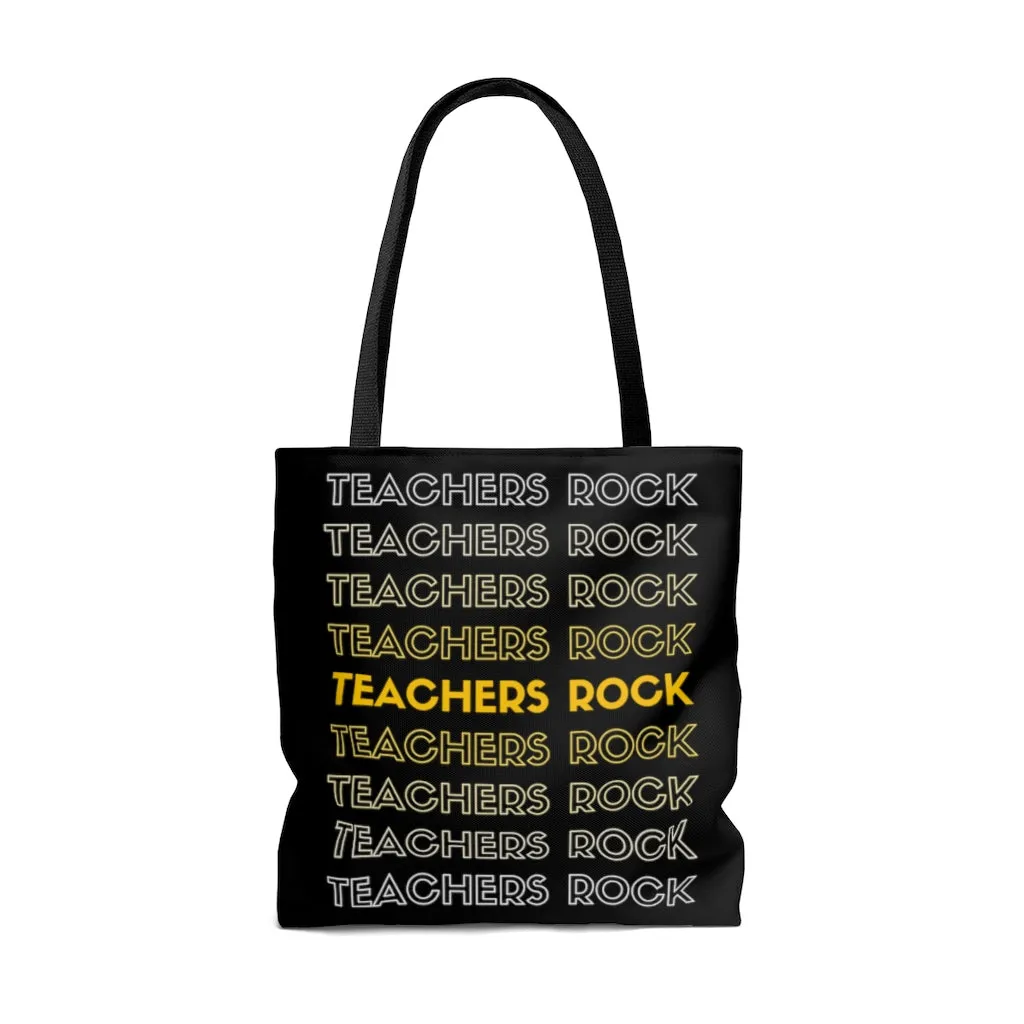 Teachers Rock Tote Bag