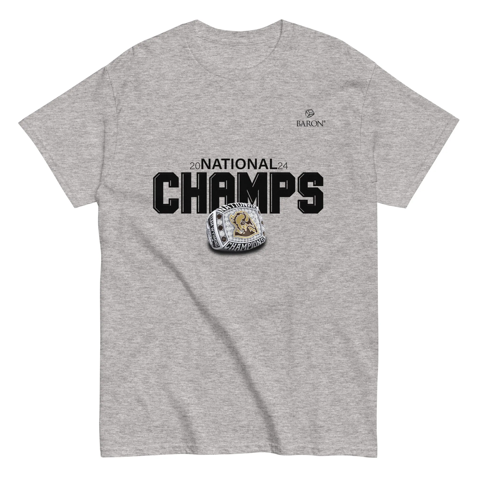 Team Wyoming Hockey 2024 Championship T-Shirt