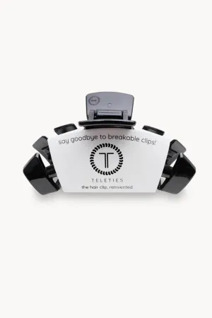 Teleties Large Claw Hair Clip in Black | TT-CL01-002