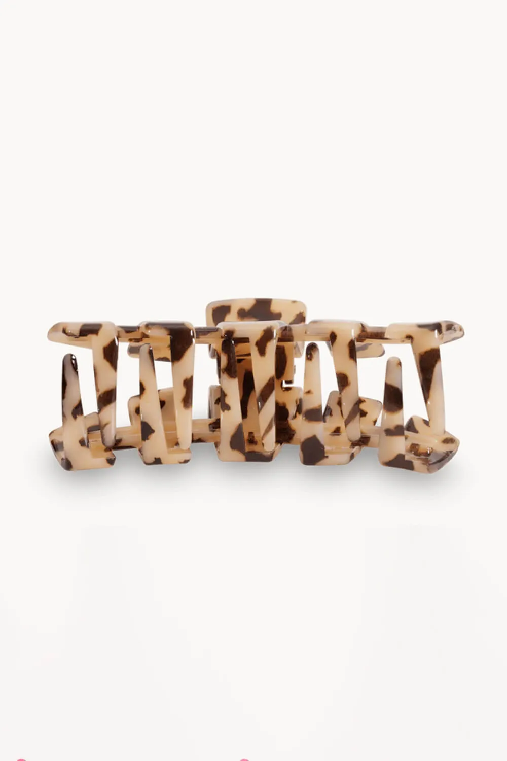 Teleties Large Claw Hair Clip in Blonde Tortoise | TT-CL01-023