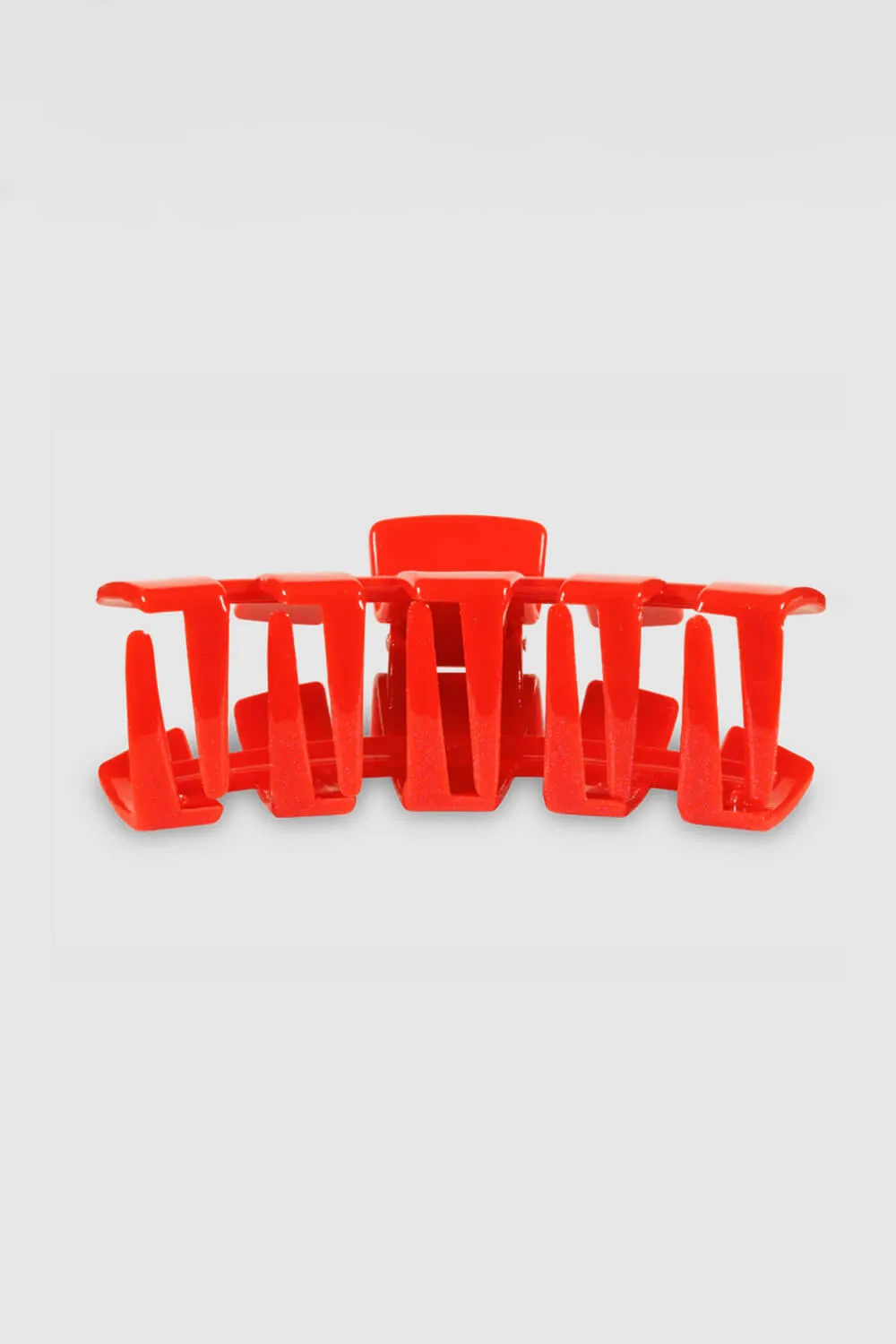 Teleties Large Claw Hair Clip in Rudolph Red | TT-CL01-110