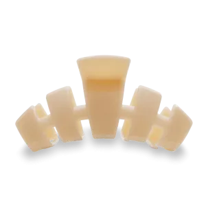 TELETIES | Large Hair Clip {Almond Beige}