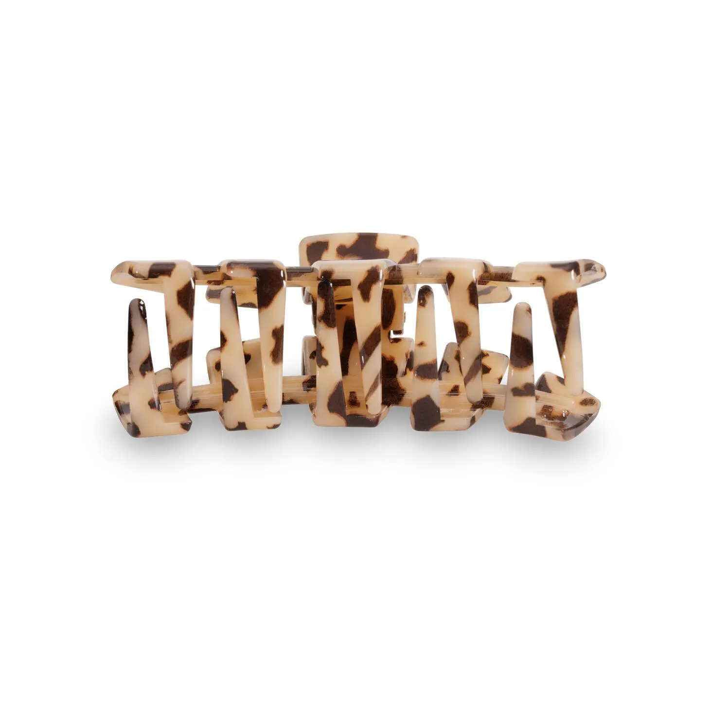 TELETIES | Large Hair Clip {Blonde Tortoise}