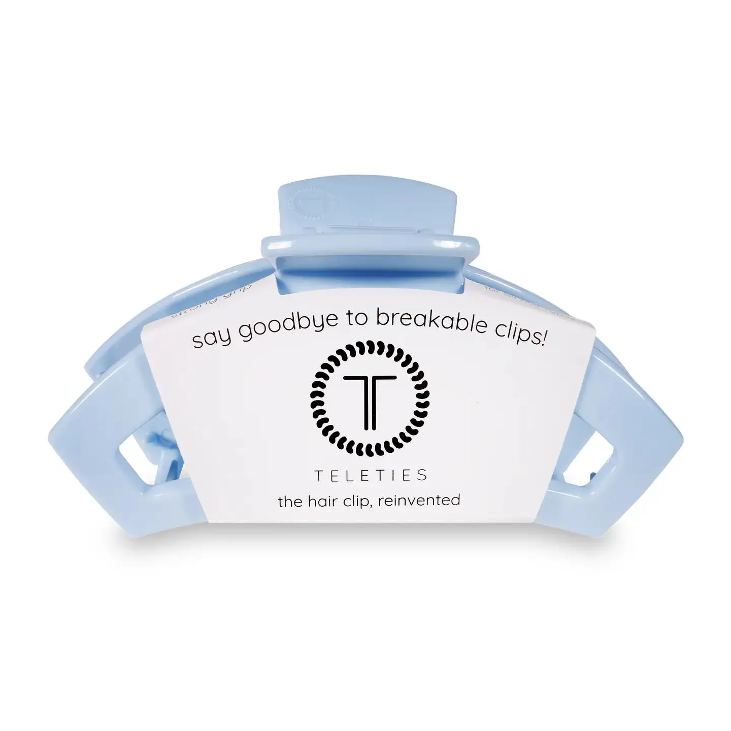 TELETIES | Tiny Hair Clip {Clear Skies}