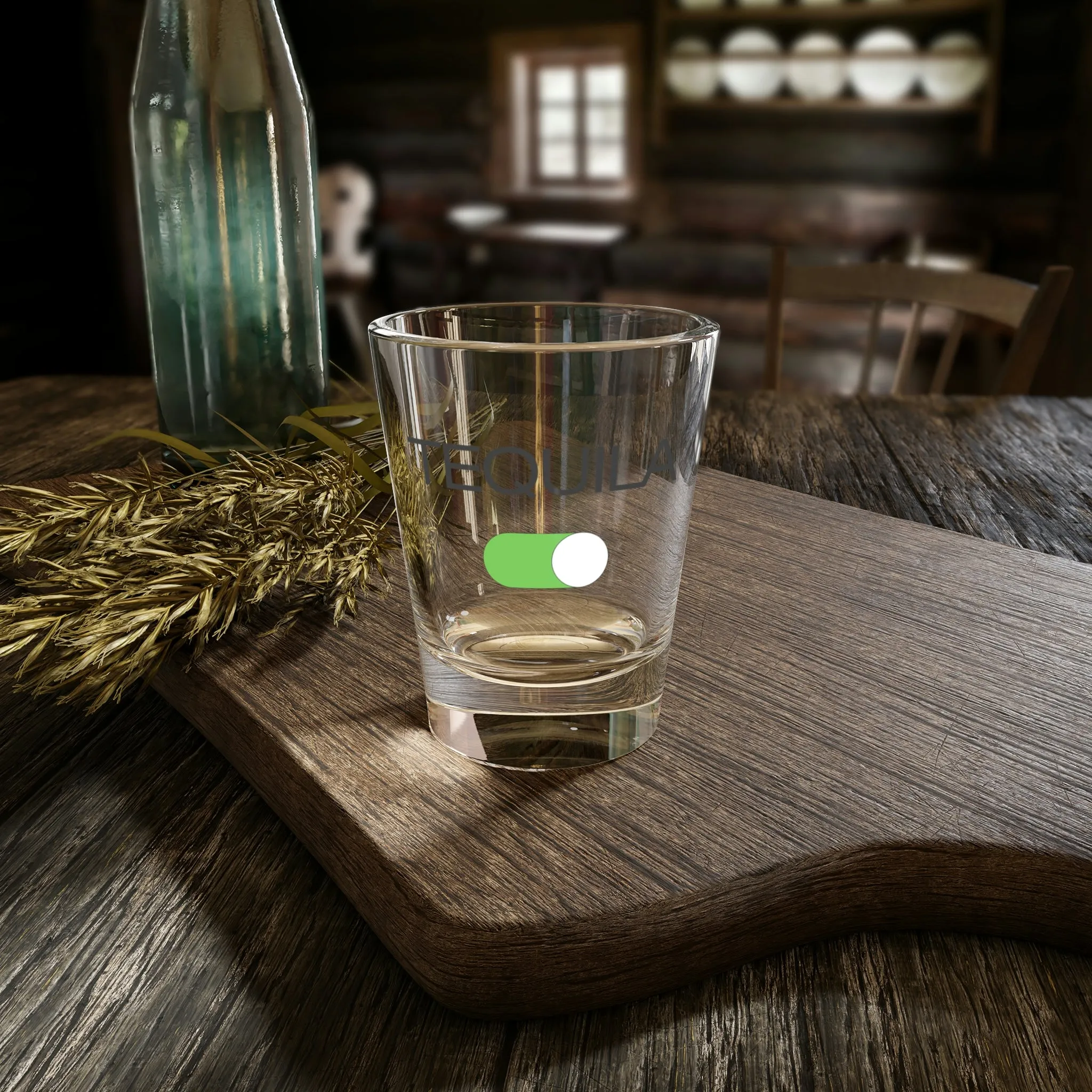 Tequila Mode ON!!!!  Party Time Drinking Shot Glass