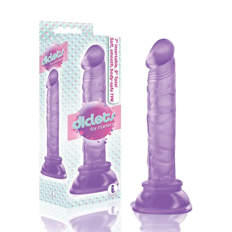 The 9's Diclets - Purple 22.9 cm (9'') Dong