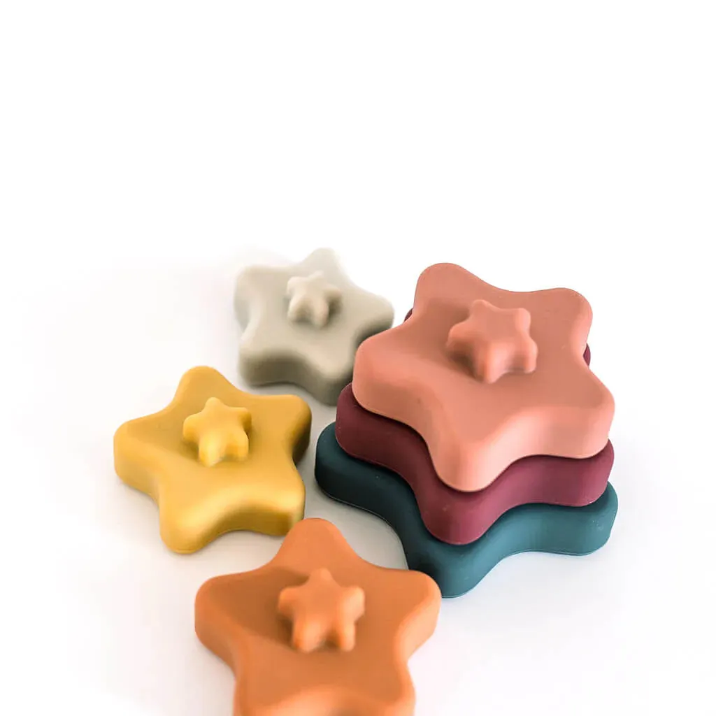 Three Hearts Stella Star Stackers - Muted
